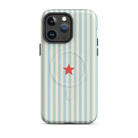 Blue Striped MagSafe Case — vista completa