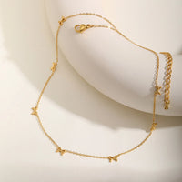 Bow Charms Necklace — dettaglio della stampa