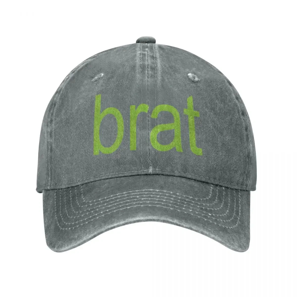 Brat Print Baseball Cap — vista frontale