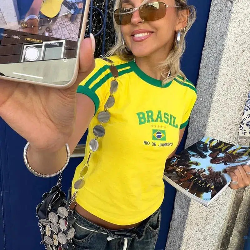 Brazil Shirt — vista laterale