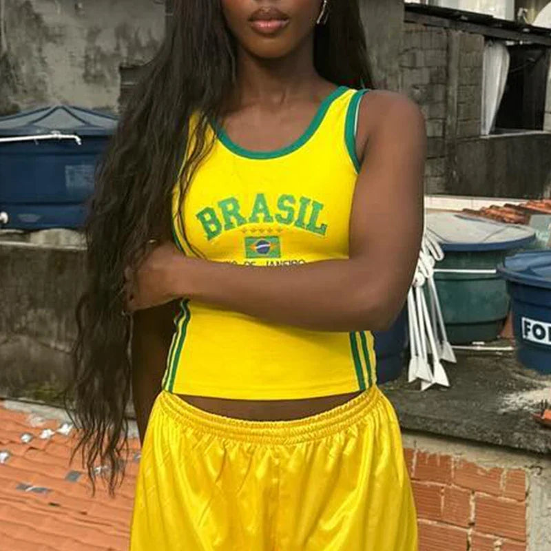 Brazil Tank Top — vista posteriore