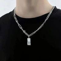 Broken Pendant Chain Necklace — dettaglio della stampa