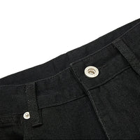 Buckle Decoration Micro Flared Jeans — in alternativa