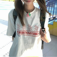 "CHRYSANTHEMUM" Graphic T Shirt — vista posteriore