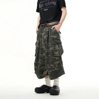 Camo Cargo Long Jorts Shorts — dettaglio