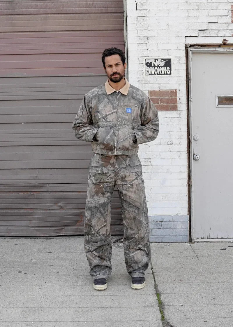 Camo Bomber Jacket — vista posteriore