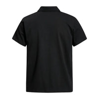 Camouflage Letter Graphic Polo Shirt — dettaglio della stampa
