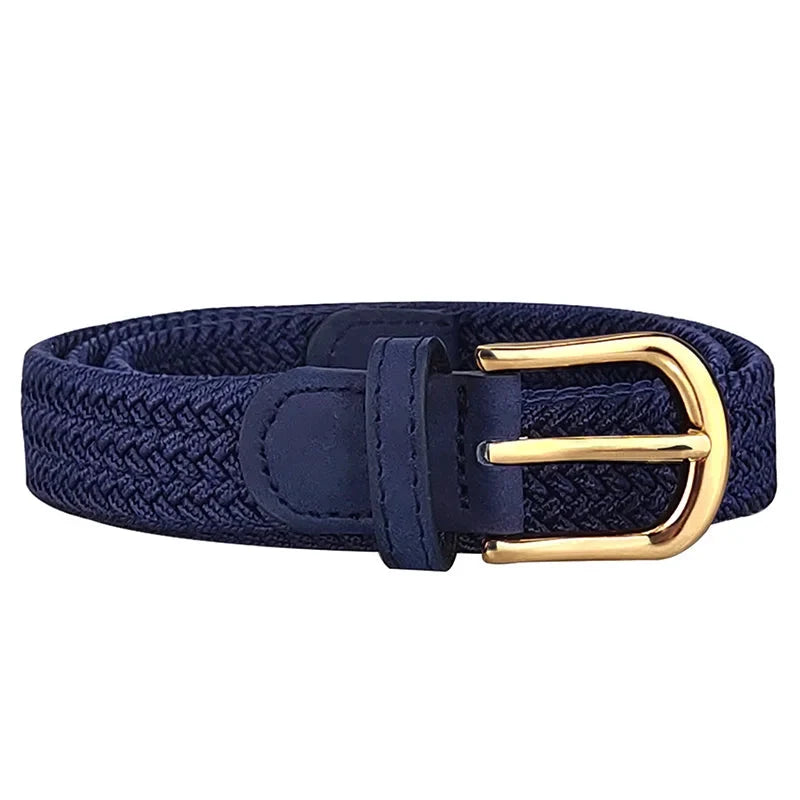 Canvas Stretch Braided Belt — vista frontale