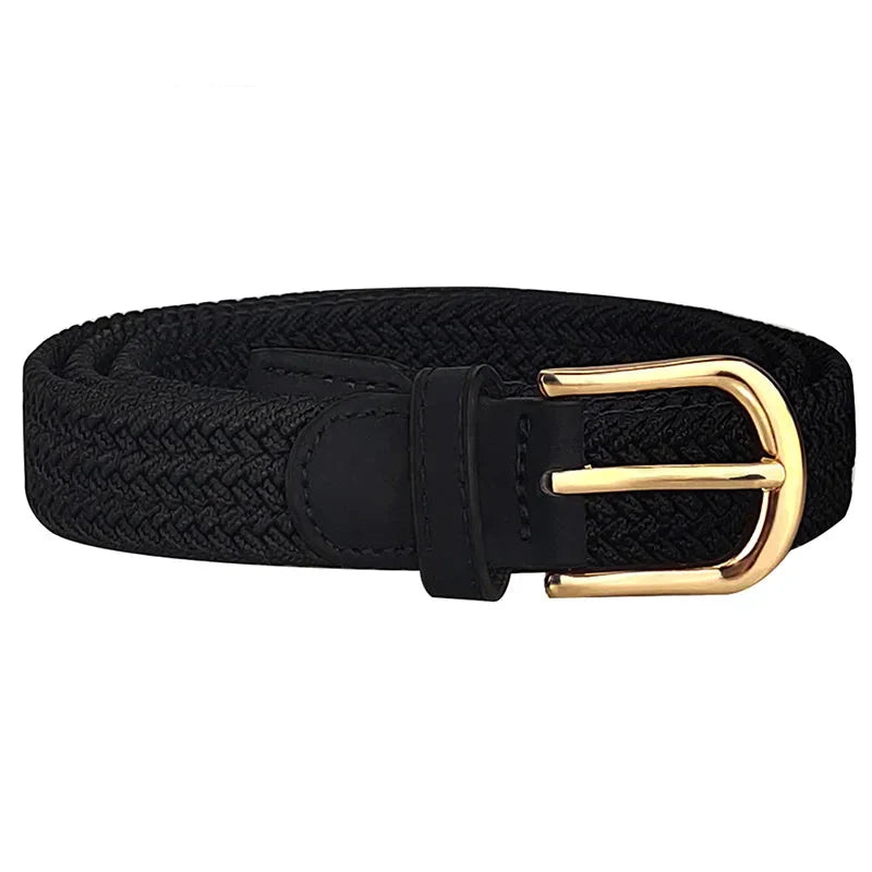 Canvas Stretch Braided Belt — vista posteriore