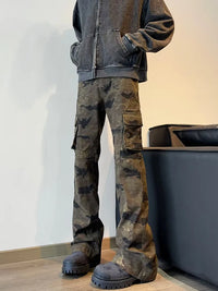 Cargo Camouflage Boot Cut Jeans — in alternativa