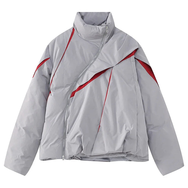 Y2K "Carved Apart" Padded Coat