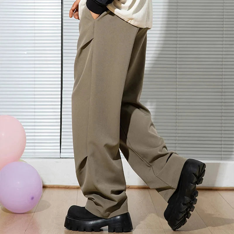 Casual Baggy Trousers — dettaglio della stampa