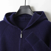Casual Long Sleeve Hooded Cardigan — in alternativa