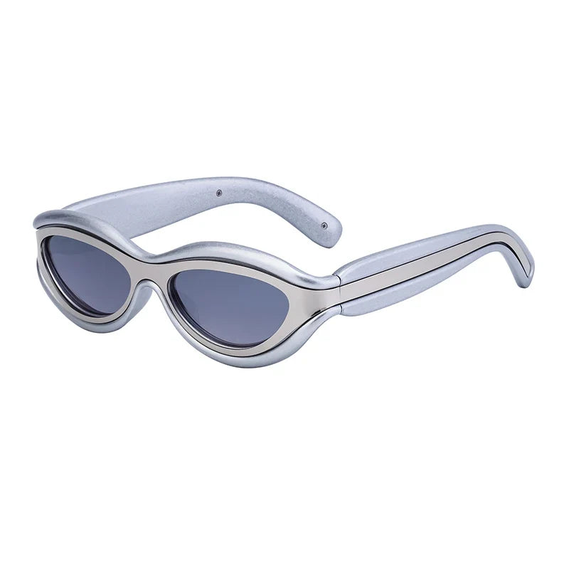 Cat Eye Future Sunglasses — dettaglio del tessuto