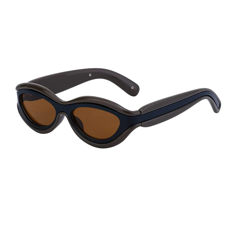 Cat Eye Future Sunglasses — dettaglio della stampa