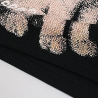 Cat Eyes Graphic Long Sleeve Top — dettaglio della stampa