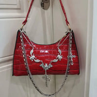 Chained Punk Handbag — vista posteriore