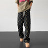 Y2K Checker Plaid Sweatpants Jogger Trousers