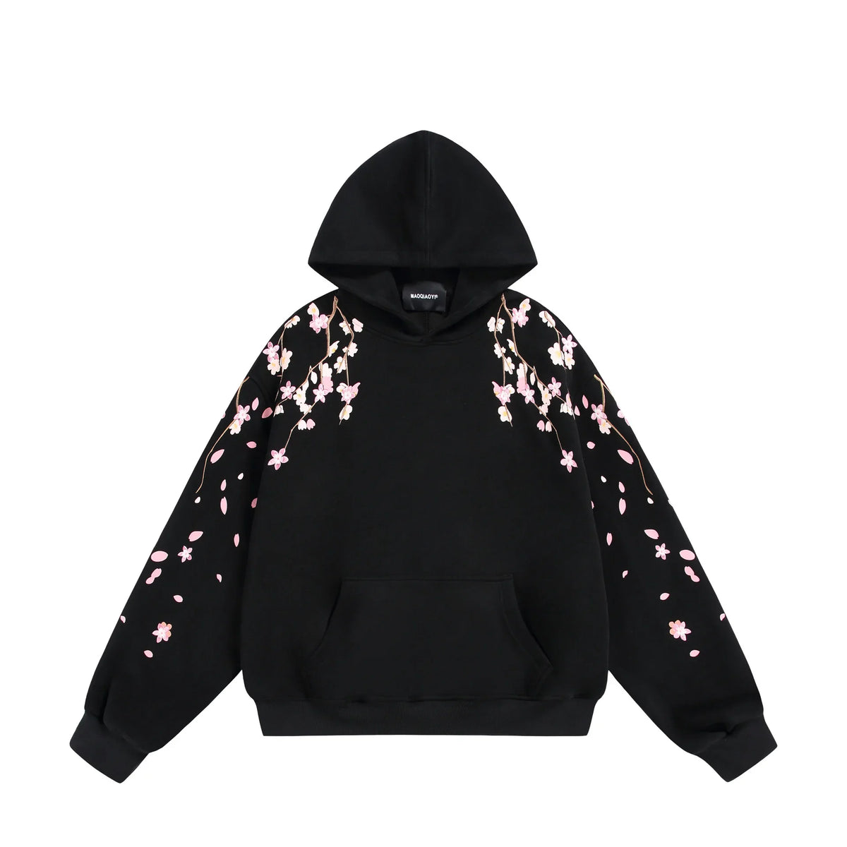Cherry Blossom Graphic Hoodie — dettaglio della stampa