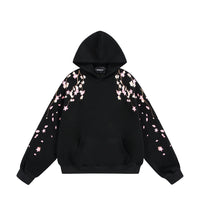 Cherry Blossom Graphic Hoodie — dettaglio della stampa