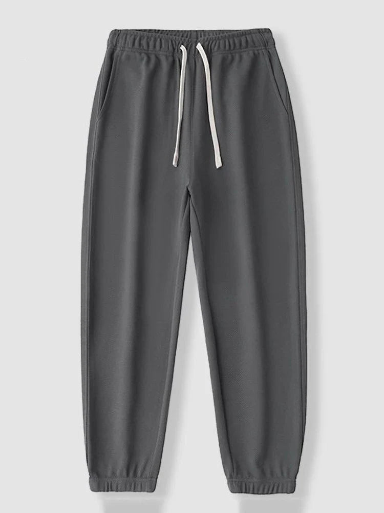 Chino Ankle Length Sweatpant Joggers Trousers — dettaglio