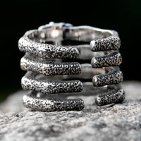 Chunky Chest Row Ring — dettaglio della stampa
