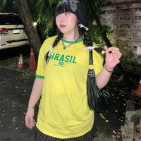 Classic Brazil Graphic T Shirt — dettaglio della stampa