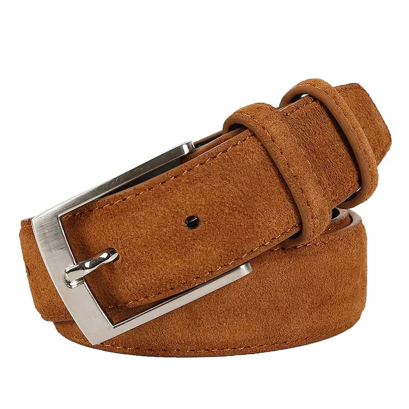 Classic Suede Belt — vista frontale