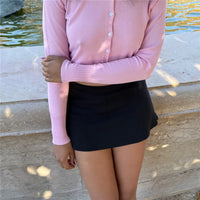 Comfy Plain Mini Skirt — in alternativa