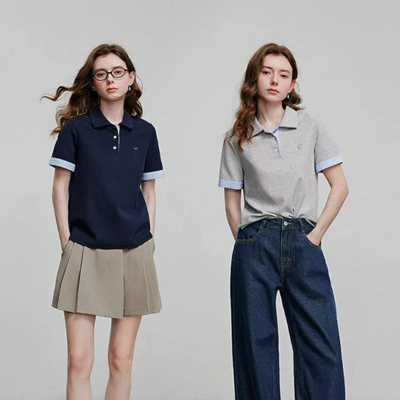 Contrast Polo Shirt — dettaglio