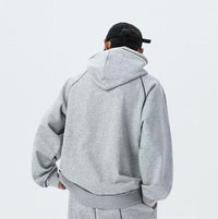 Contrast Stitch Embroidered Hoodie — in alternativa