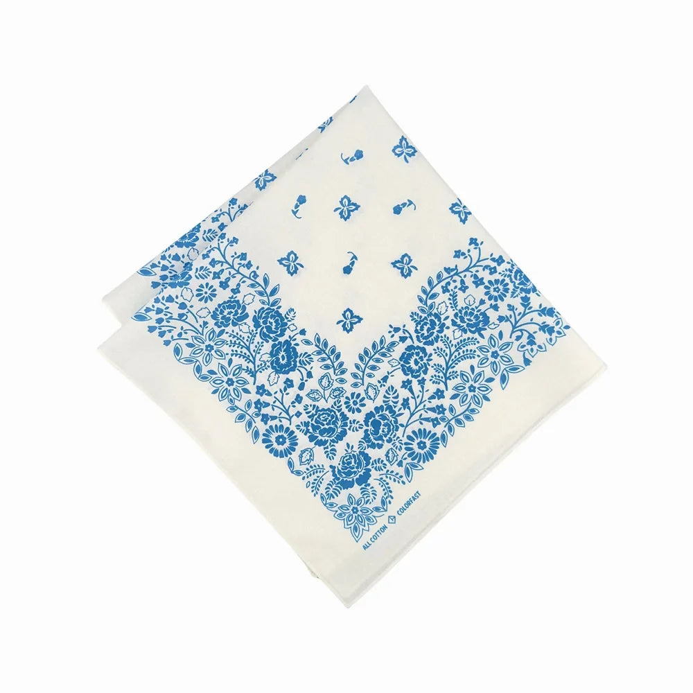 Cotton Cashew Bandana — vista frontale