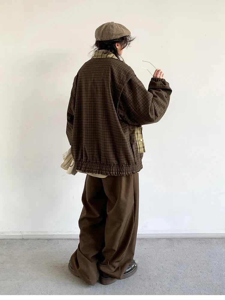 Country Boy Vintage Coat Jacket — dettaglio del tessuto