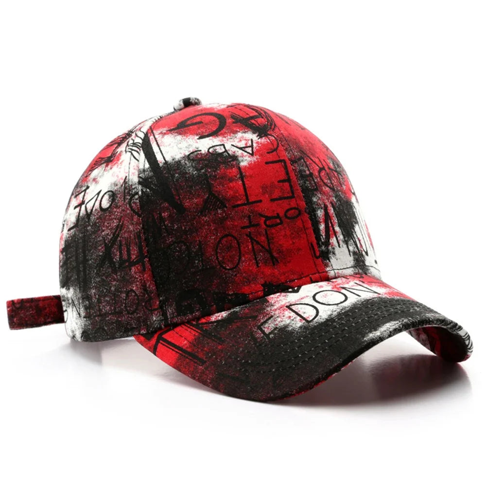 Covered Graffiti Baseball Cap — vista frontale