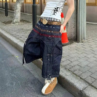 Cowboy Denim Shorts Jorts — in alternativa