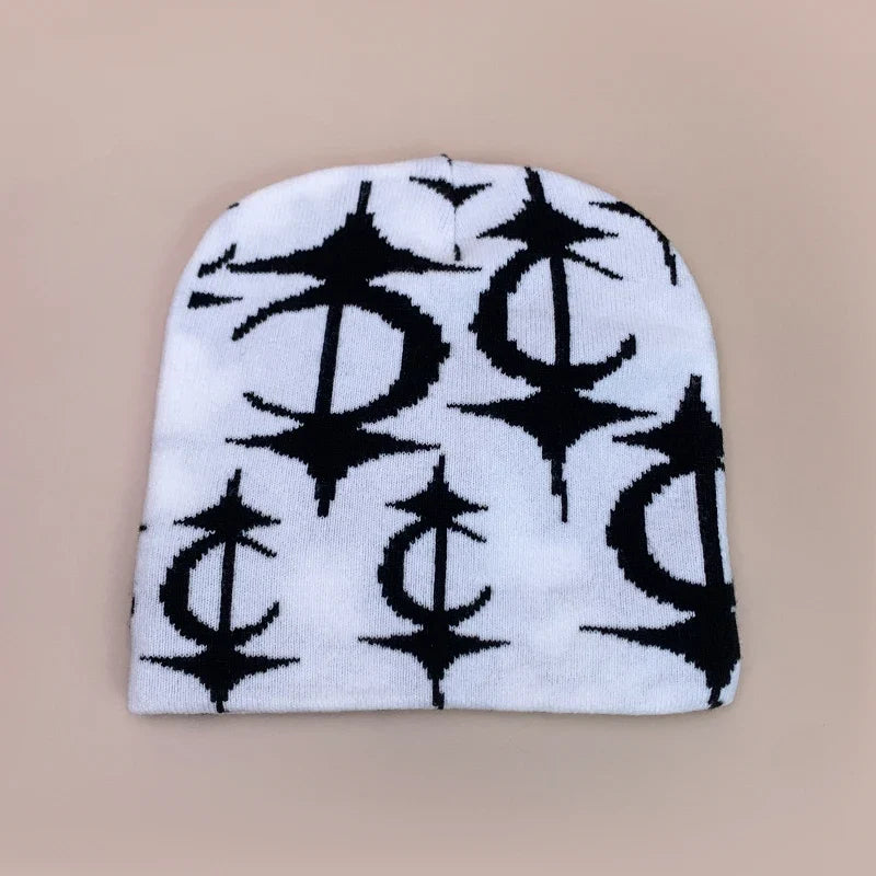 Crescent Star Beanie — vista frontale