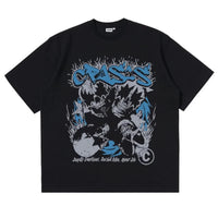 Crisis Skulls Graphic T Shirt — dettaglio