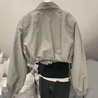 Cropped Track Jacket Coat Windbreaker — in alternativa