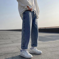 Cuffed Mid Rise Denim Jeans — in alternativa