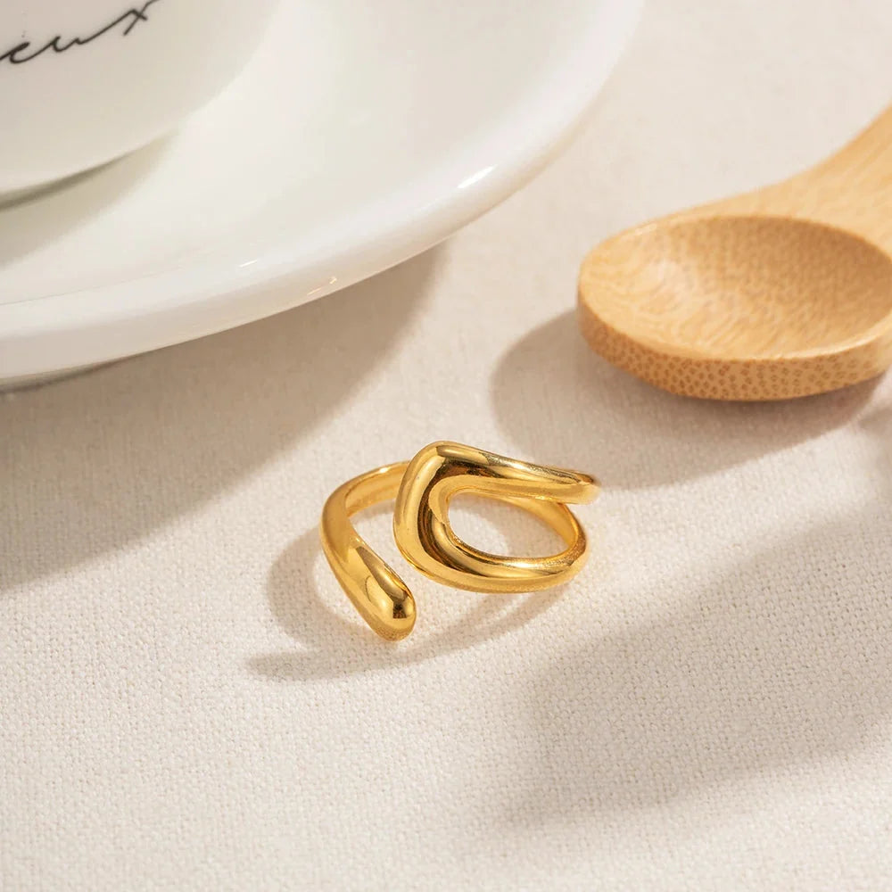 Curl Ring — vista posteriore
