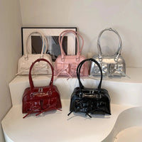 Cute Bow Tie Underarm Handbag — vista posteriore