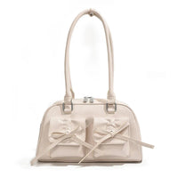 Cute Bow Tie Underarm Handbag — vista frontale