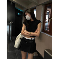 Cute Pleated Mini Skirt — dettaglio