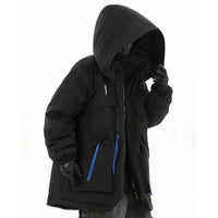 Cyber Tactical Parka Coat Jacket — dettaglio