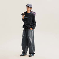 Cyber Track Techwear Fitness Long Sleeve Top — dettaglio del tessuto