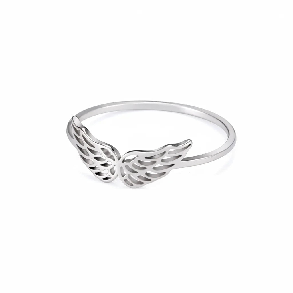 Dainty Aesthetic Butterfly Ring — vista posteriore