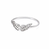 Dainty Aesthetic Butterfly Ring — vista posteriore