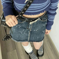 Dazzle Star Mini Skirt — vista frontale