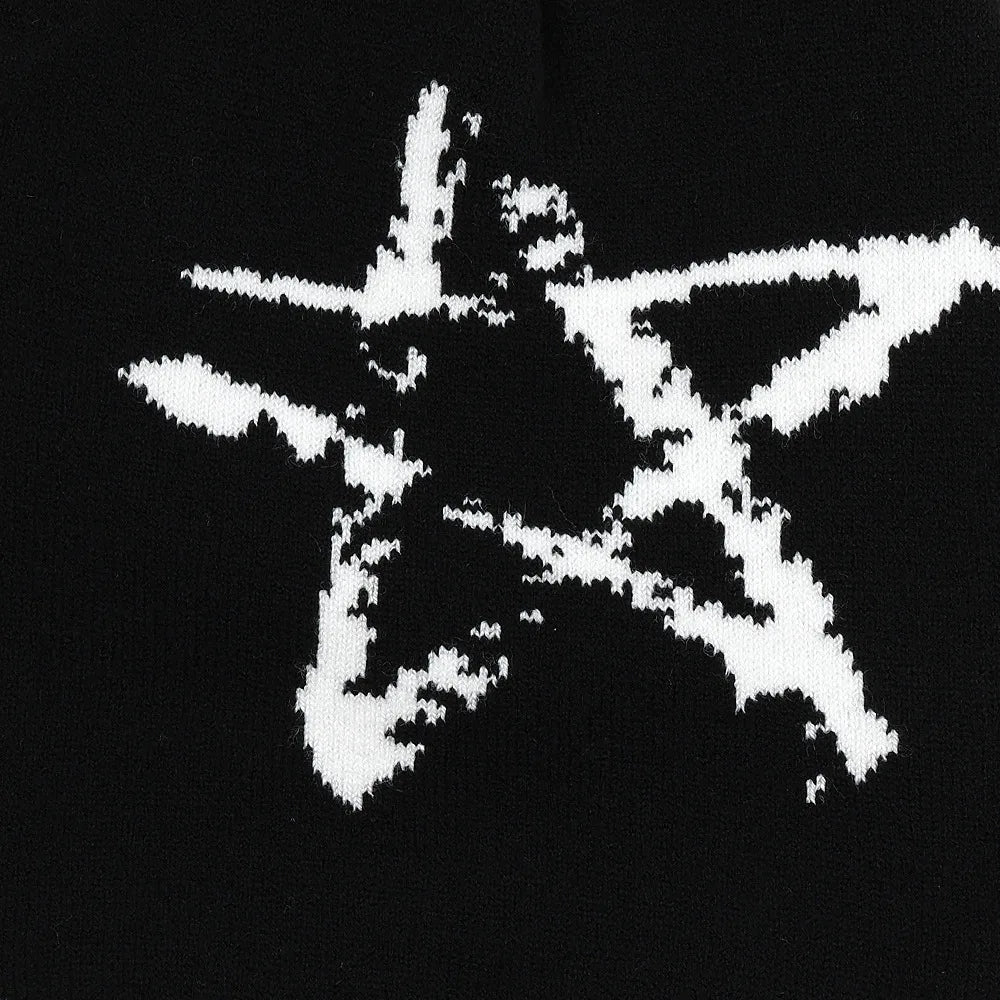 Deep Ascent Star Graphic Beanie — vista laterale