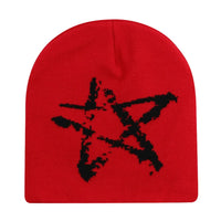 Deep Ascent Star Graphic Beanie — dettaglio della stampa